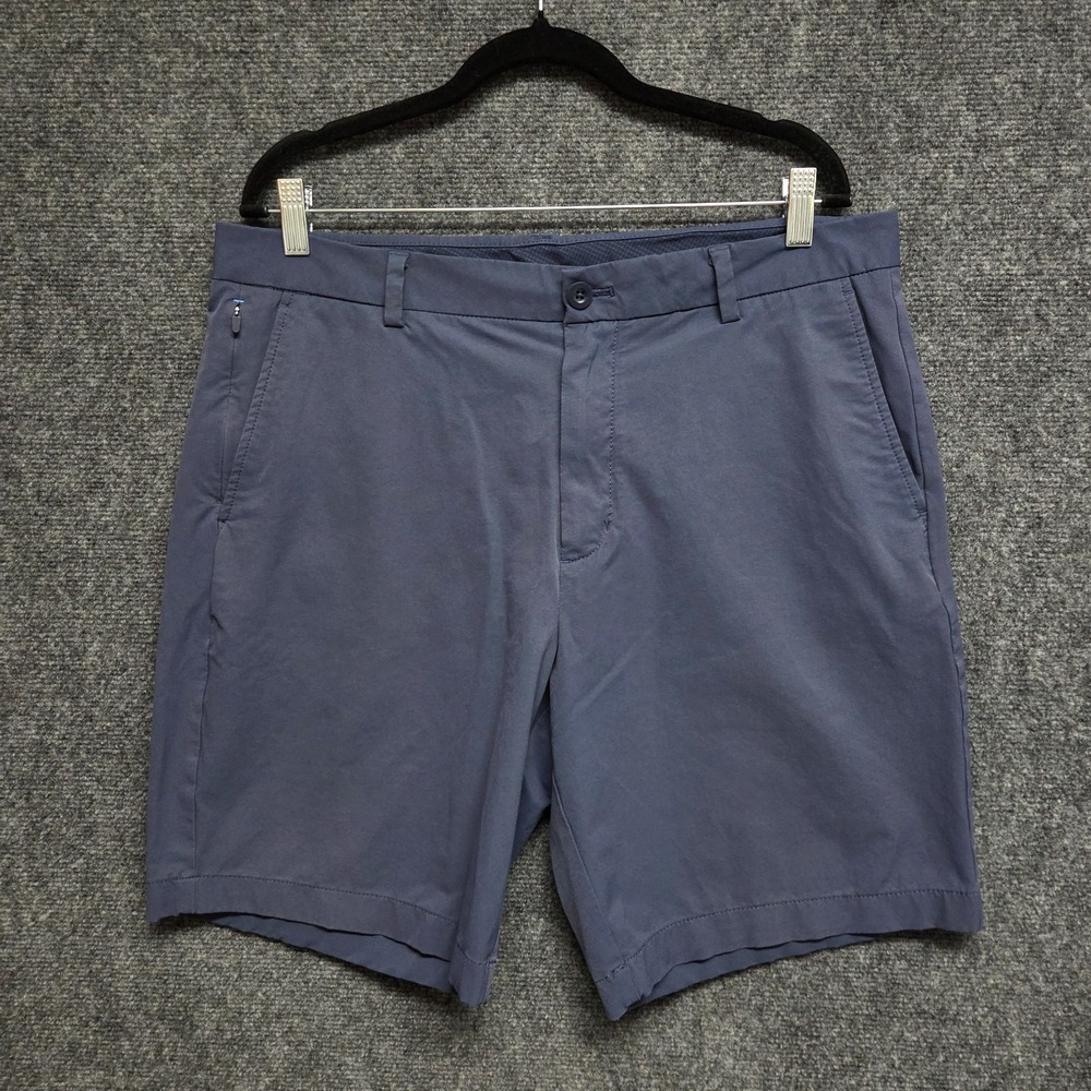 Vineyard Vines OTG Shorts Mens 34 Blue On The Go Performance Golf 9" Casual